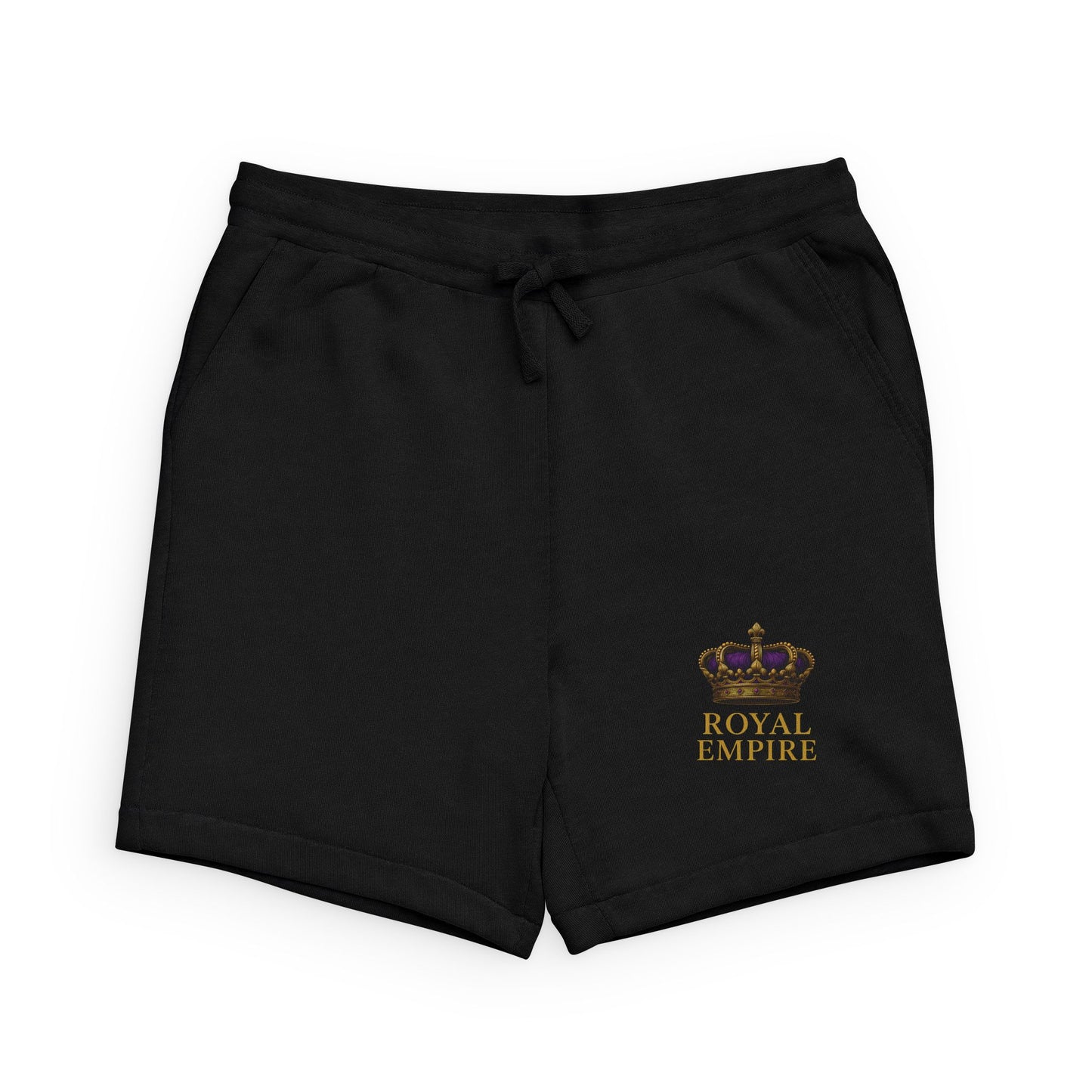 Respect The Crown Queen Shorts - Purple Crown