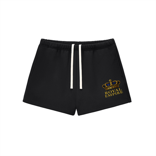 Respect The Crown Queen Shorts | Blue Crown