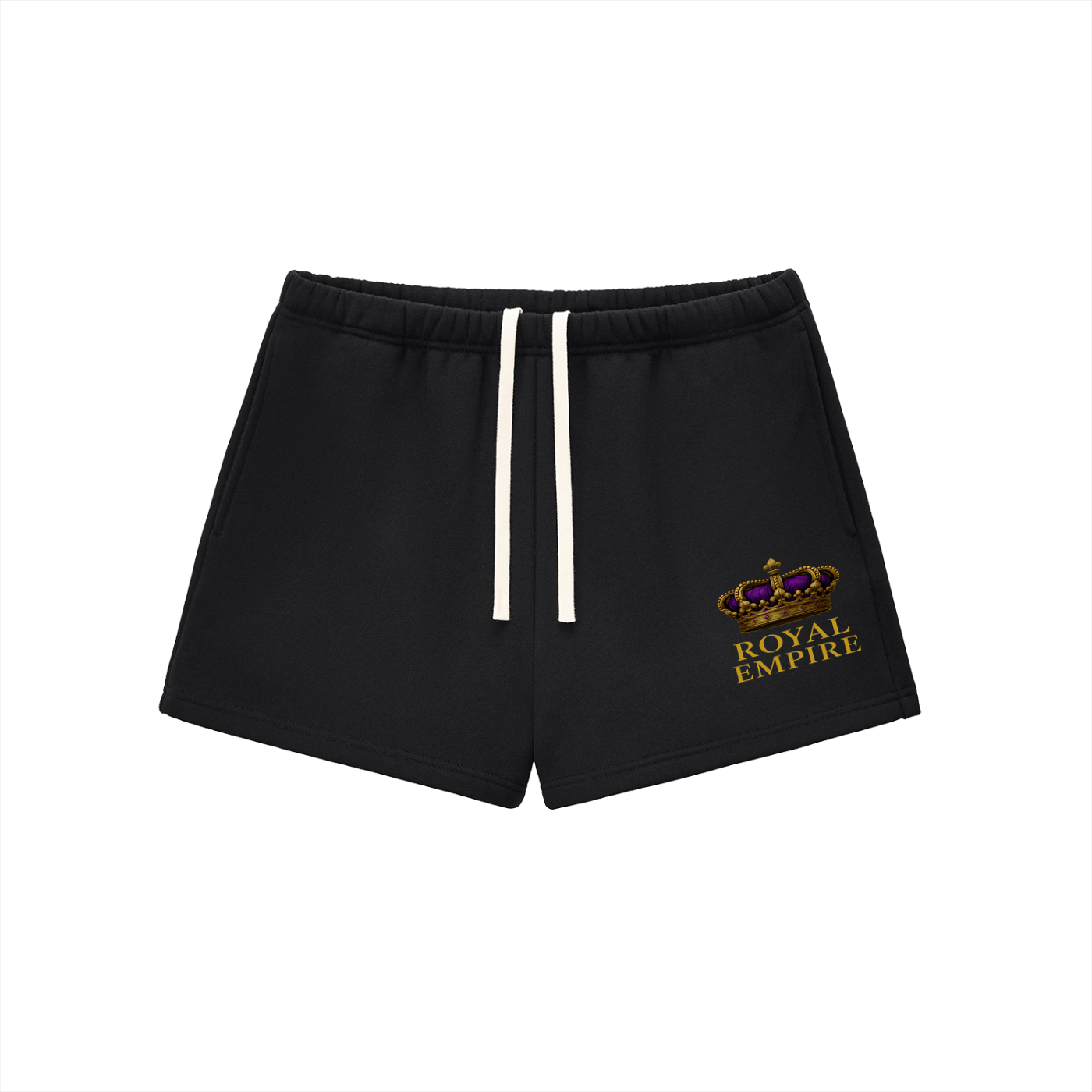 Respect The Crown Queen Shorts | Purple Crown