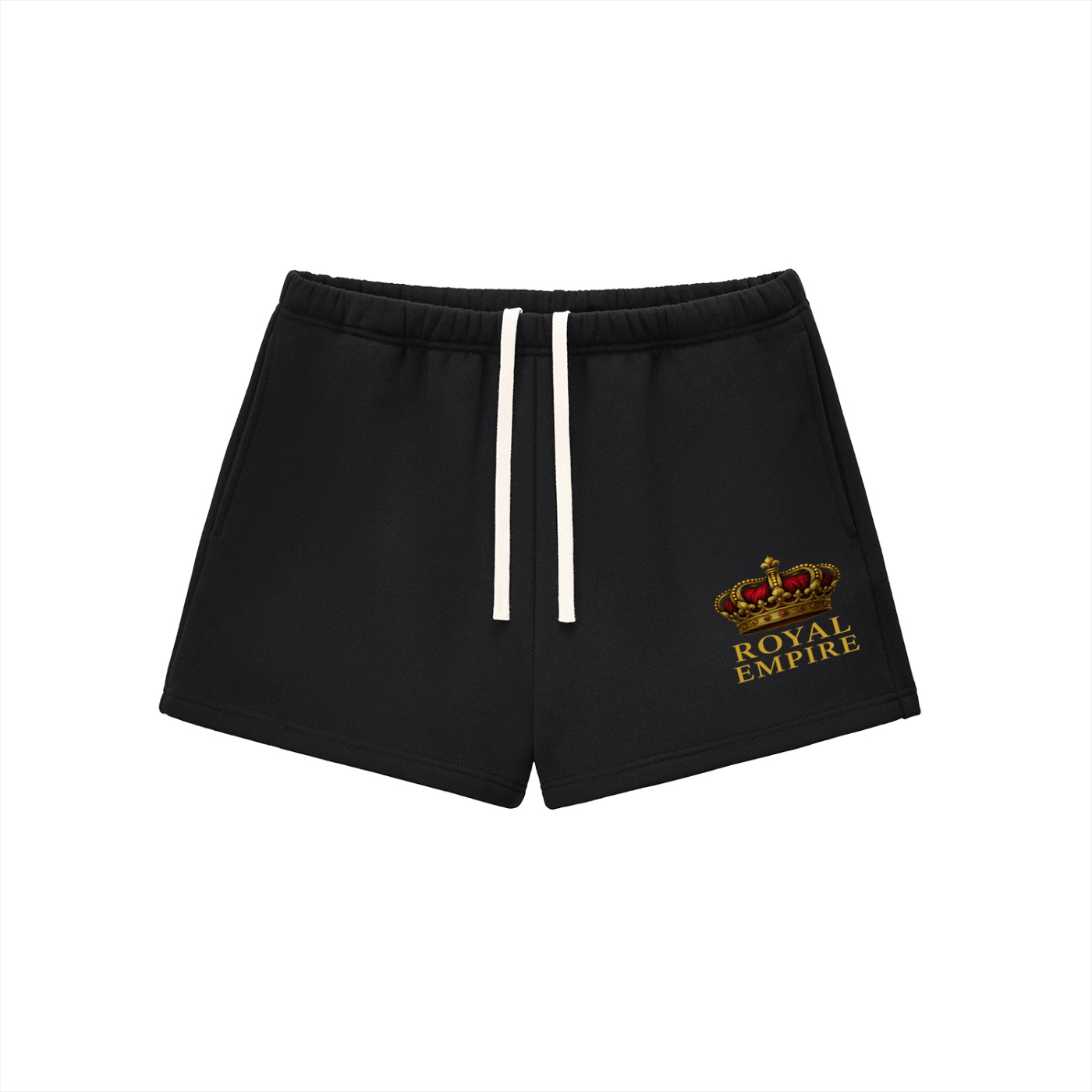 Respect The Crown Queen Shorts | Red Crown