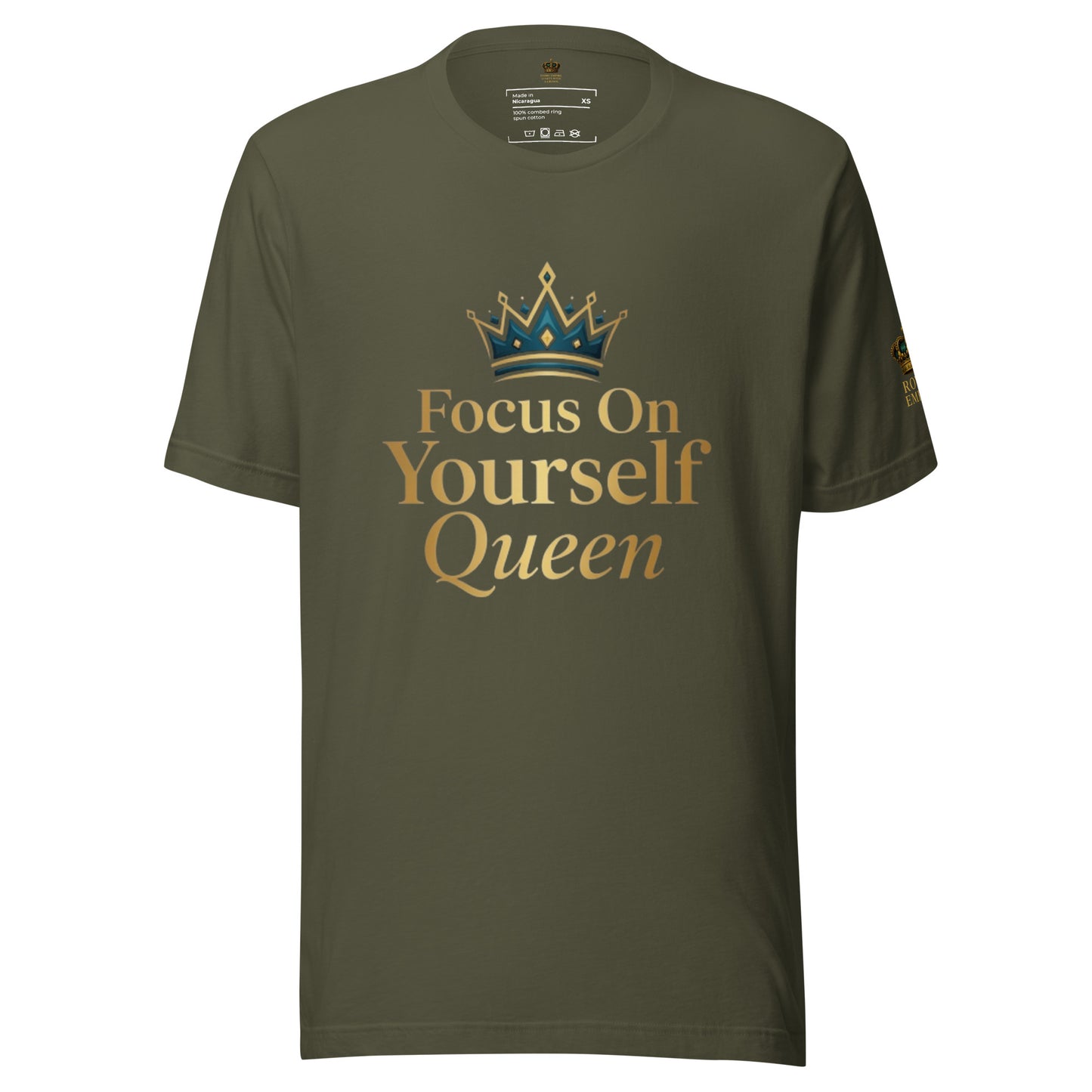 Focus On Yourself Queen Tee | Royal Empire