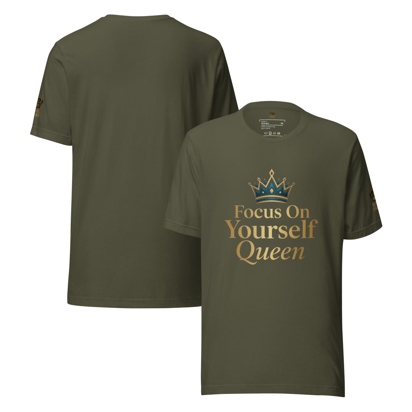 Focus On Yourself Queen Tee | Royal Empire