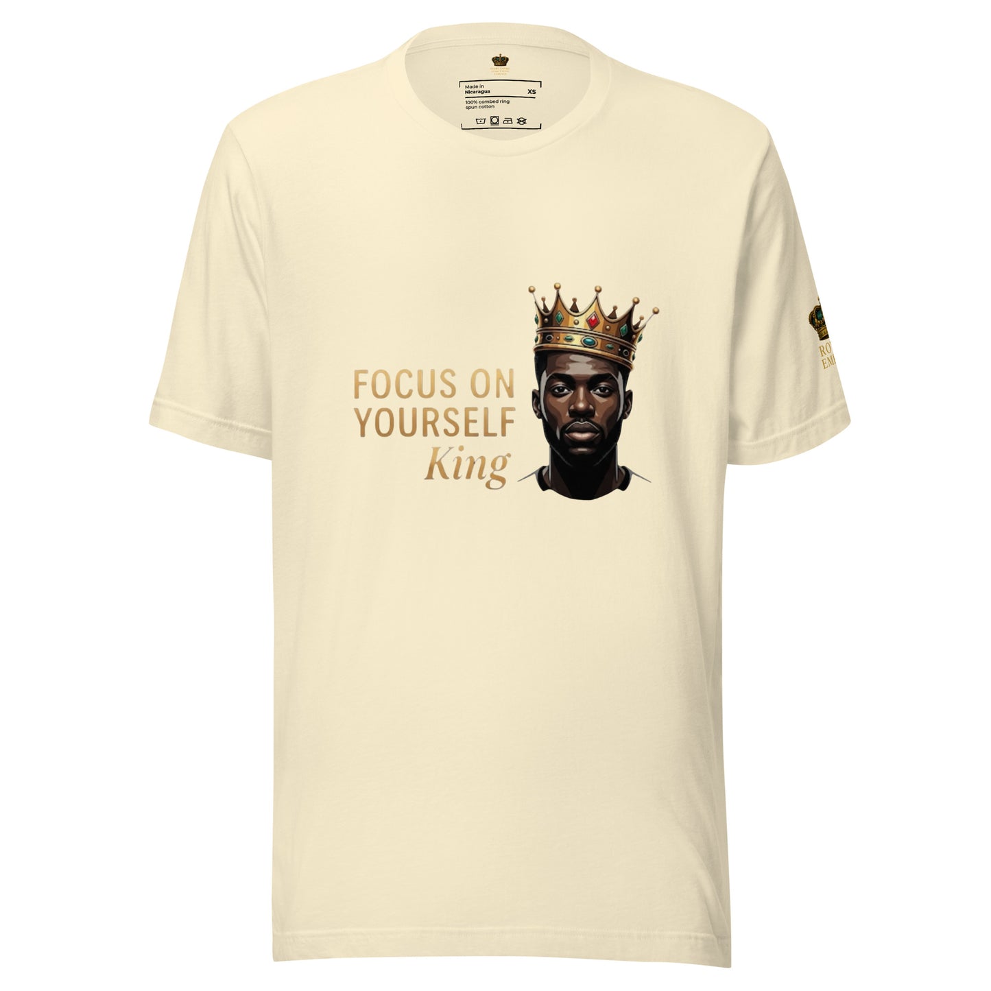Focus On Yourself King Graphic Tee – Portrait