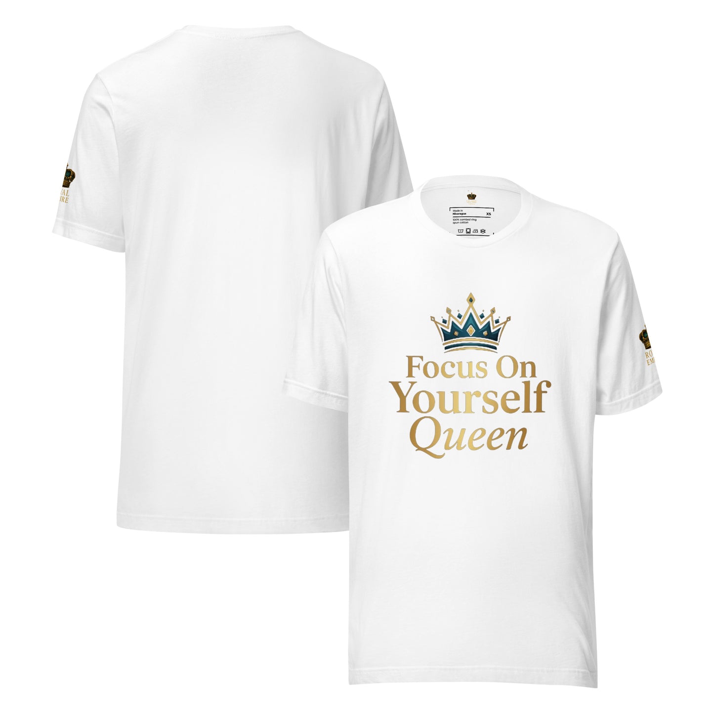 Focus On Yourself Queen Tee | Royal Empire