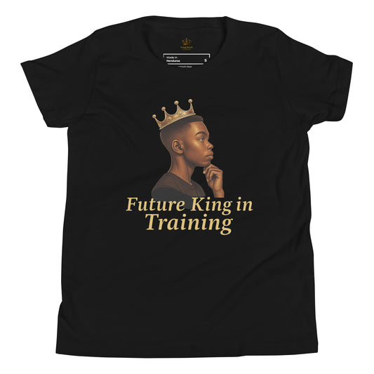 Future King in Training Tee - Portrait Graphic