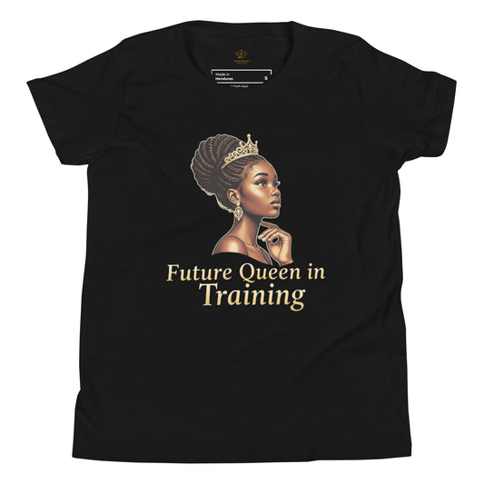 Future Queen in Training Tee - Portrait Graphic
