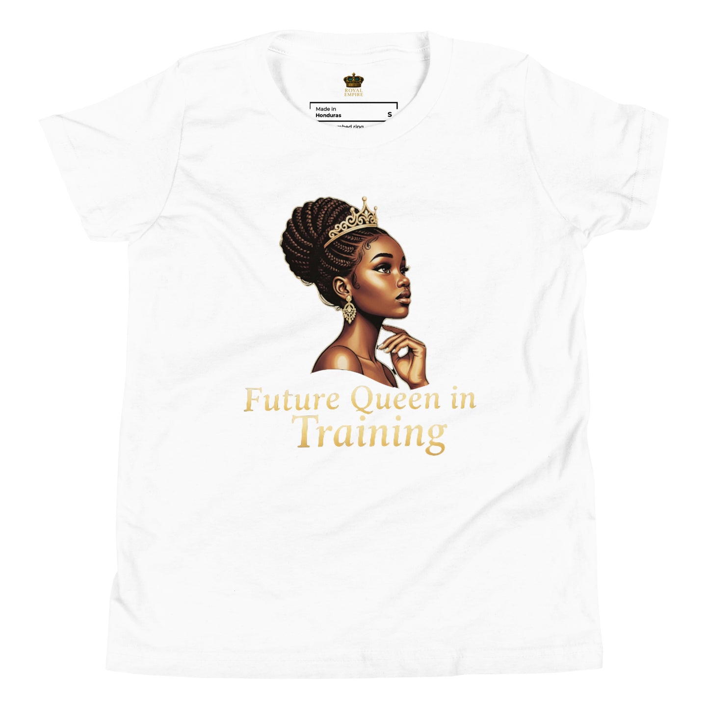 Future Queen in Training Tee - Portrait Graphic